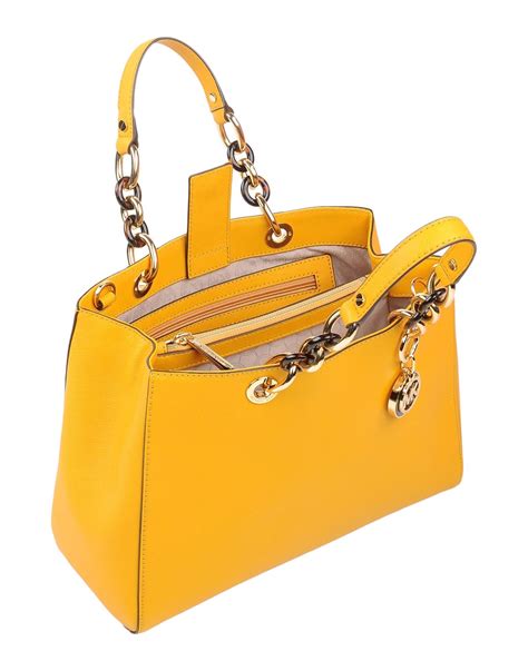 michael kors tote bag yellow|michael kors tote bag sale.